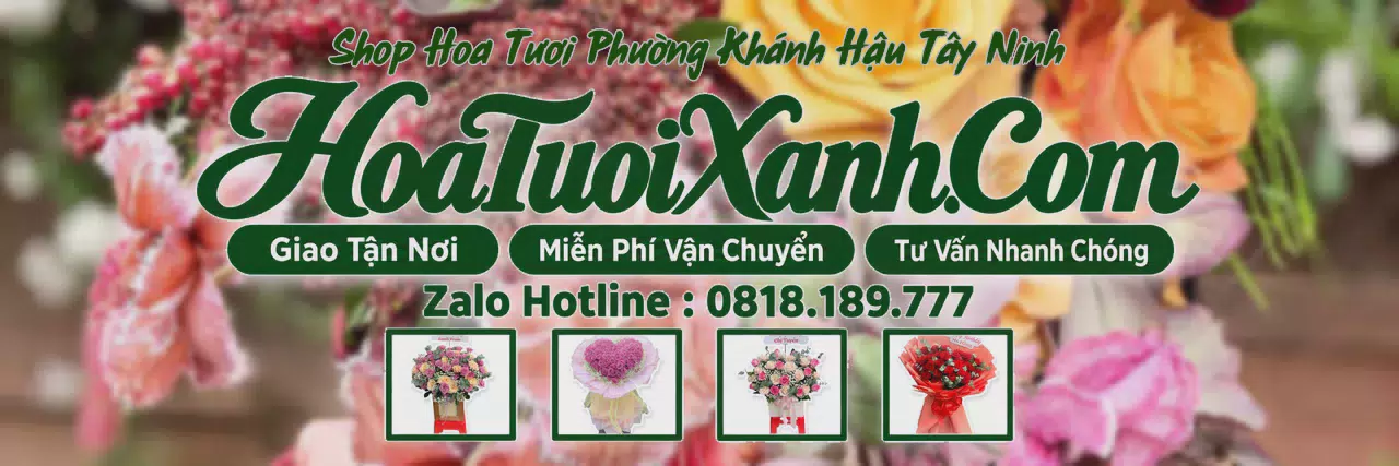 Ảnh bìa Tiệm Hoa Tươi Tại Phường Khánh Hậu Tây Ninh, Đặt Hoa Tươi Giao Nhanh