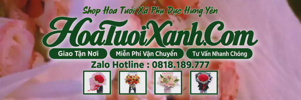 Ảnh bìa Tiệm Hoa Tươi Tại Xã Phụ Dực Hưng Yên, Đặt Hoa Tươi Giao Nhanh