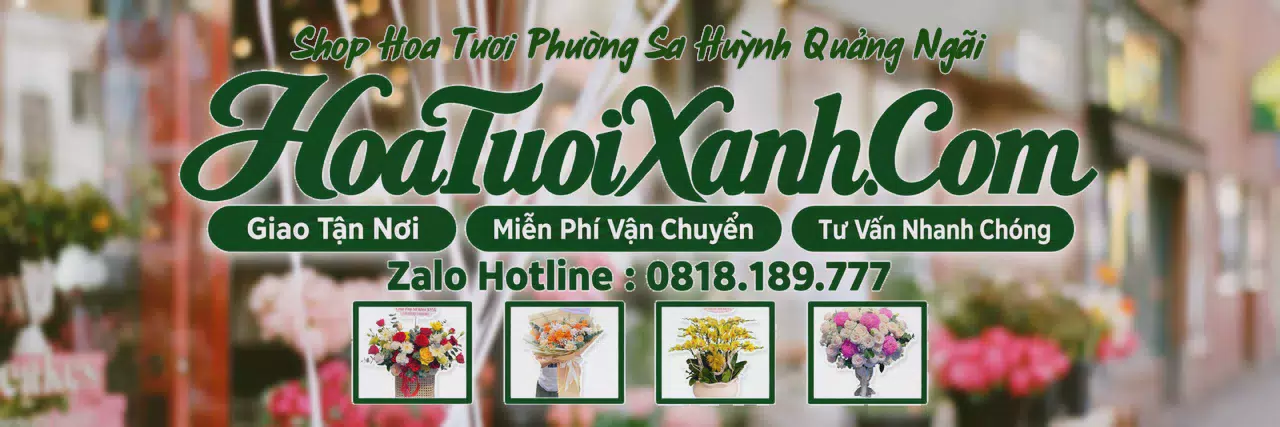Ảnh bìa Tiệm Hoa Tươi Tại Phường Sa Huỳnh Quảng Ngãi, Tiệm Hoa Giao Hàng Tận Nơi