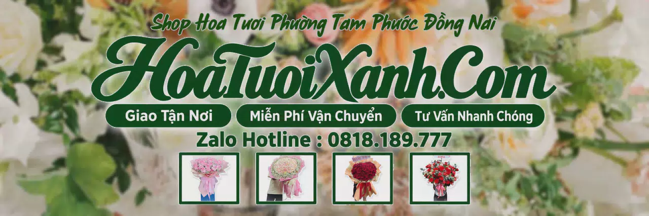 Ảnh bìa Tiệm Hoa Tươi Tại Phường Tam Phước Đồng Nai, Cửa Hàng Hoa Tươi Uy Tín