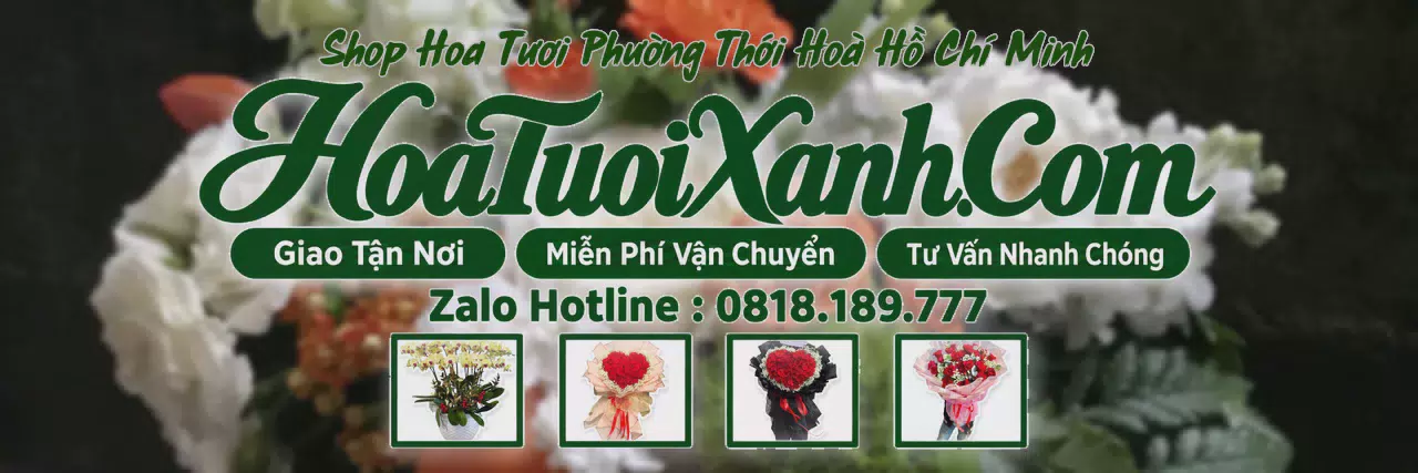 Ảnh bìa Tiệm Hoa Tươi Tại Phường Thới Hoà Hồ Chí Minh, Dịch Vụ Đặt Hoa Trực Tuyến
