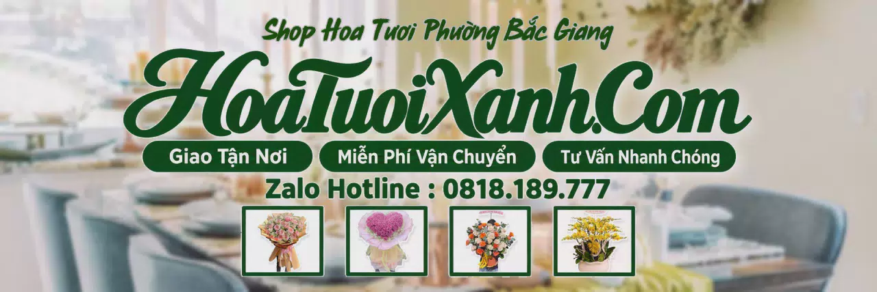 Ảnh bìa Tiệm Hoa Tươi Tại Phường Bắc Giang, Tiệm Hoa Giao Hàng Tận Nơi