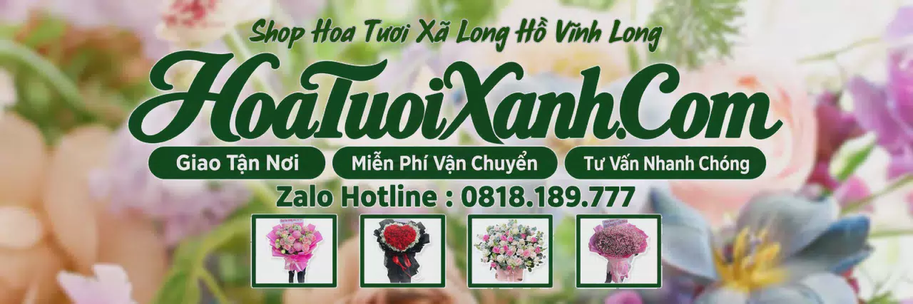 Ảnh bìa Tiệm Hoa Tươi Tại Xã Long Hồ Vĩnh Long, Đặt Hoa Đẹp Giá Tốt