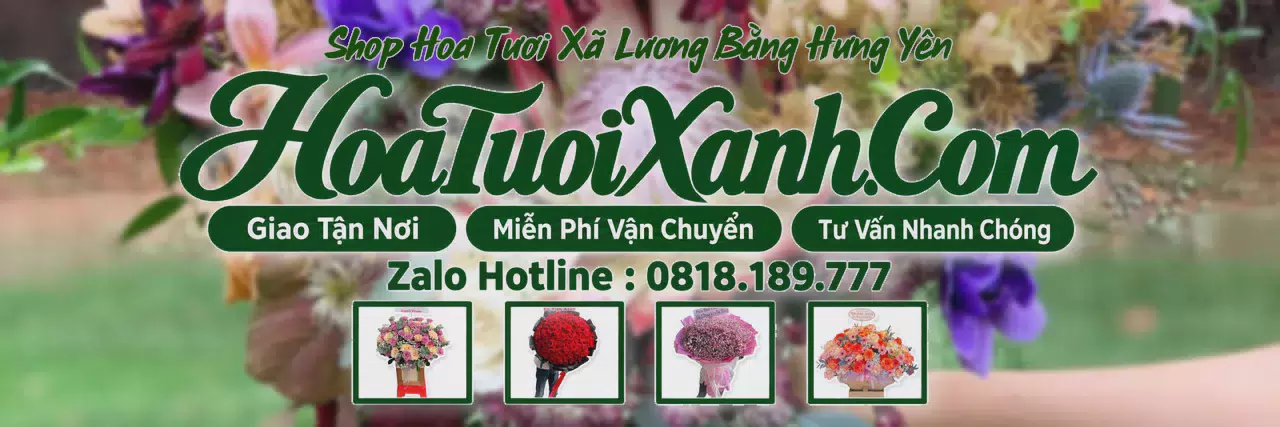Ảnh bìa Tiệm Hoa Tươi Tại Xã Lương Bằng Hưng Yên, Hoa Tươi Mới Mỗi Ngày