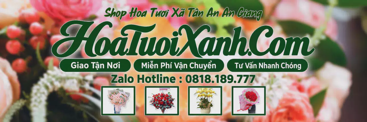 Ảnh bìa Tiệm Hoa Tươi Tại Xã Tân An An Giang, Hoa Tươi Mới Mỗi Ngày