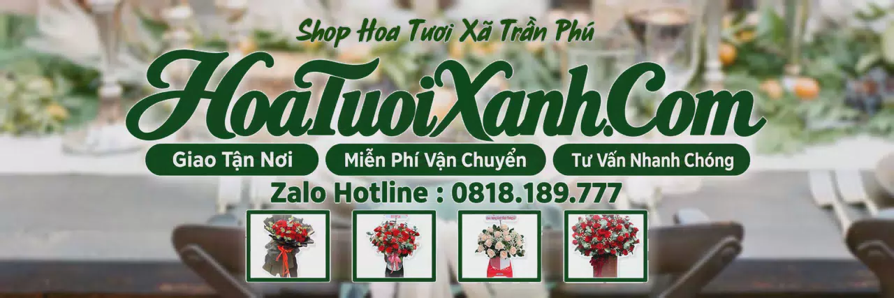 Ảnh bìa Tiệm Hoa Tươi Tại Xã Trần Phú, Shop Hoa Online Uy Tín