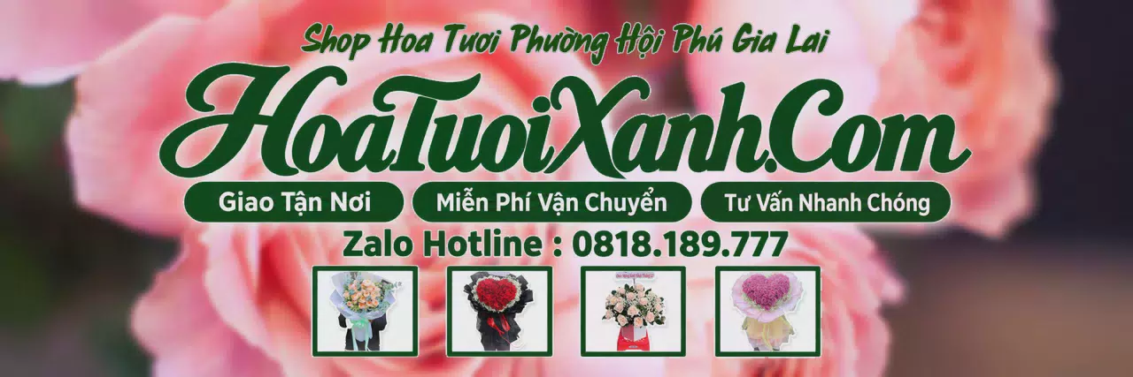 Ảnh bìa Tiệm Hoa Tươi Tại Phường Hội Phú Gia Lai, Shop Hoa Tươi Uy Tín