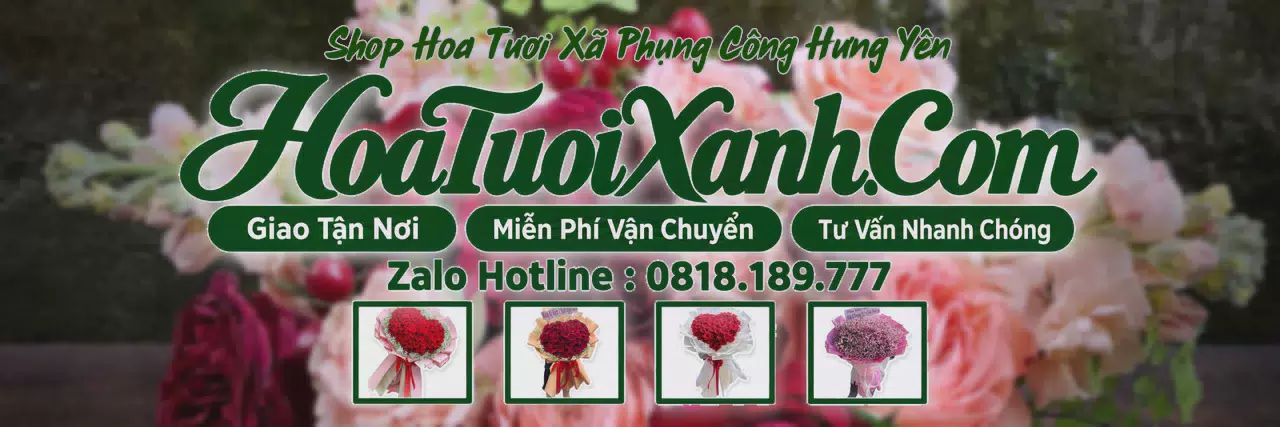 Ảnh bìa Tiệm Hoa Tươi Tại Xã Phụng Công Hưng Yên, Giao Hoa Nhanh Trong 2 Giờ