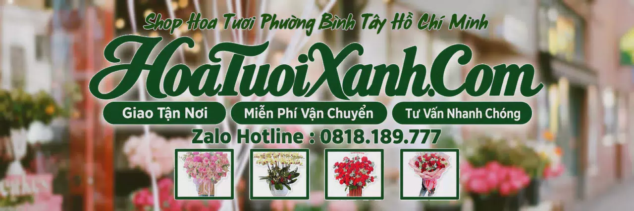 Ảnh bìa Tiệm Hoa Tươi Tại Phường Bình Tây Hồ Chí Minh, Dịch Vụ Giao Hoa Nhanh