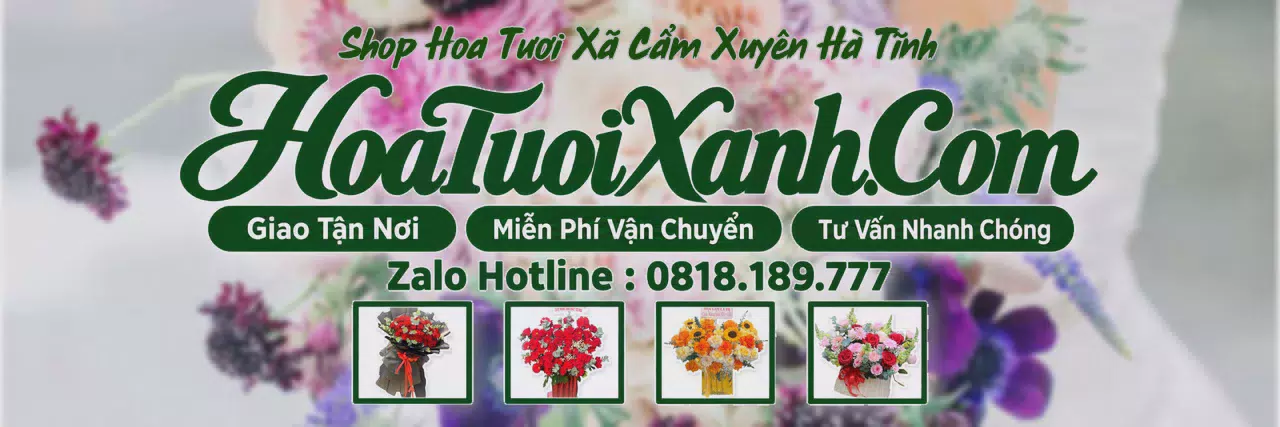 Ảnh bìa Tiệm Hoa Tươi Tại Xã Cẩm Xuyên Hà Tĩnh, Shop Hoa Đẹp Giao Tận Nhà