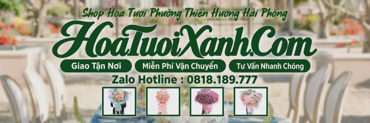 Ảnh bìa Tiệm Hoa Tươi Tại Phường Thiên Hương Hải Phòng, Đặt Hoa Tận Nơi Dễ Dàng