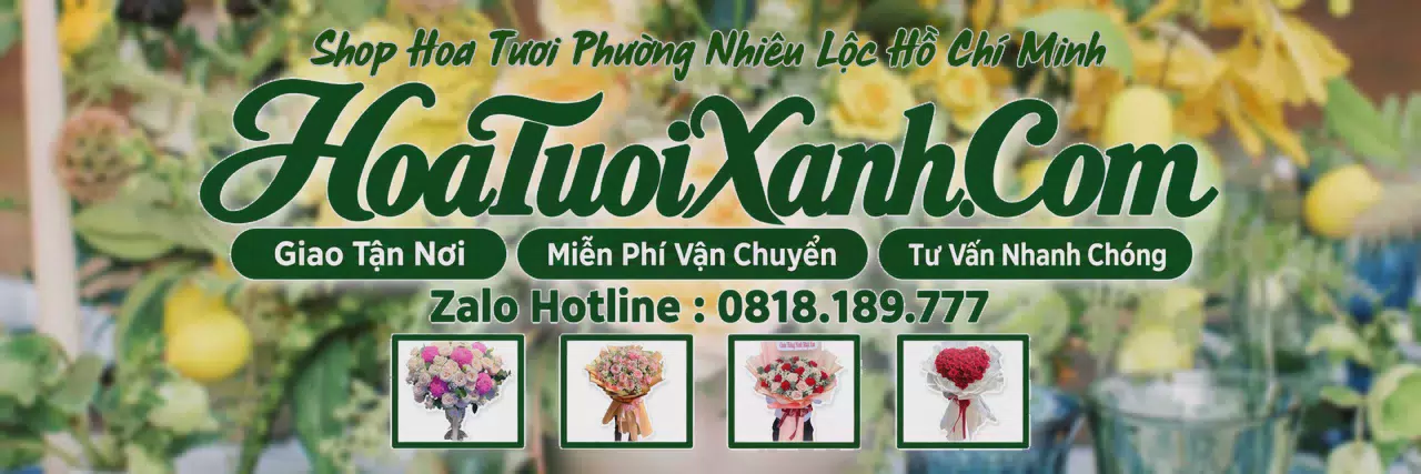 Ảnh bìa Tiệm Hoa Tươi Tại Phường Nhiêu Lộc Hồ Chí Minh, Điện Hoa Tận Nơi Giá Tốt