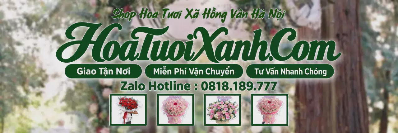 Ảnh bìa Tiệm Hoa Tươi Tại Xã Hồng Vân Hà Nội, Đặt Hoa Nhanh Giao Đúng Hẹn