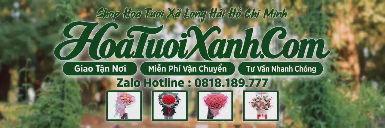Ảnh bìa Tiệm Hoa Tươi Tại Xã Long Hải Hồ Chí Minh, Đặt Hoa Tận Nơi Dễ Dàng