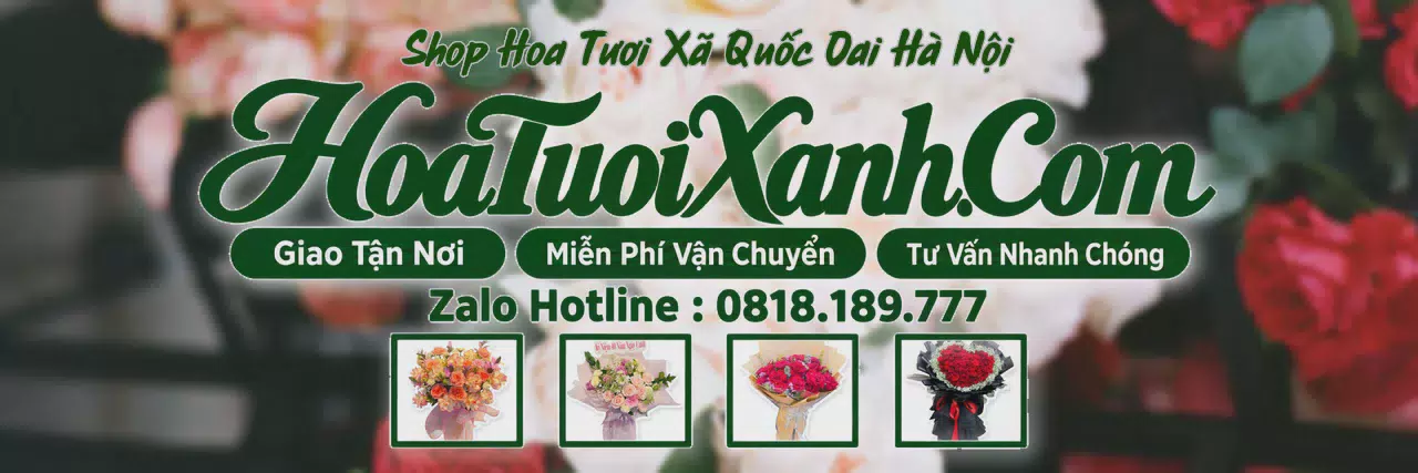 Ảnh bìa Tiệm Hoa Tươi Tại Xã Quốc Oai Hà Nội, Giao Hoa Tận Nơi