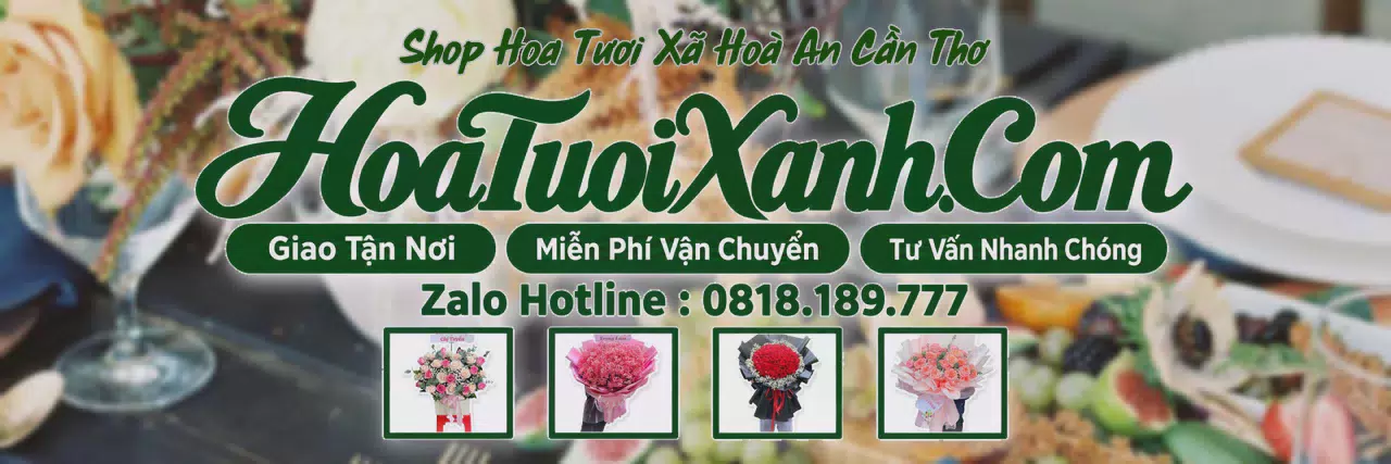 Ảnh bìa Tiệm Hoa Tươi Tại Xã Hoà An Cần Thơ, Tiệm Hoa Đẹp Giá Hợp Lý