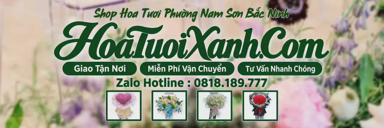 Ảnh bìa Tiệm Hoa Tươi Tại Phường Nam Sơn Bắc Ninh, Đặt Hoa Online Giao Nhanh