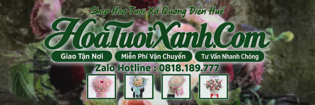 Ảnh bìa Tiệm Hoa Tươi Tại Xã Quảng Điền Huế, Tiệm Hoa Đẹp Giá Hợp Lý