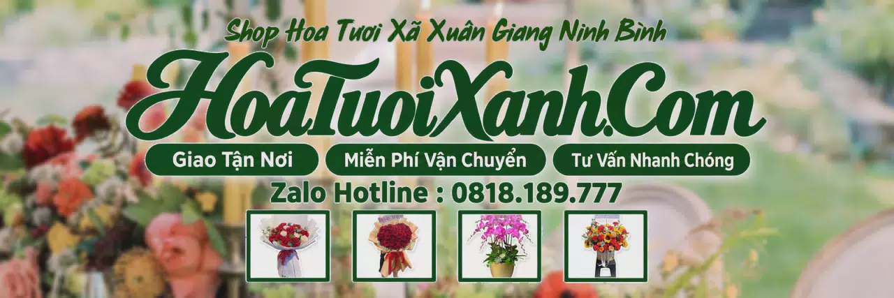 Ảnh bìa Tiệm Hoa Tươi Tại Xã Xuân Giang Ninh Bình, Hoa Tươi Mới Mỗi Ngày