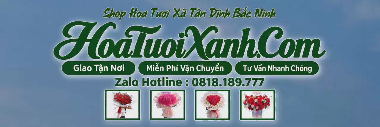 Ảnh bìa Tiệm Hoa Tươi Tại Xã Tân Dĩnh Bắc Ninh, Shop Hoa Tươi Chất Lượng