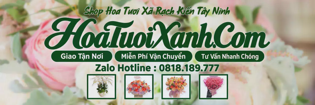 Ảnh bìa Tiệm Hoa Tươi Tại Xã Rạch Kiến Tây Ninh, Dịch Vụ Giao Hoa Chuyên Nghiệp