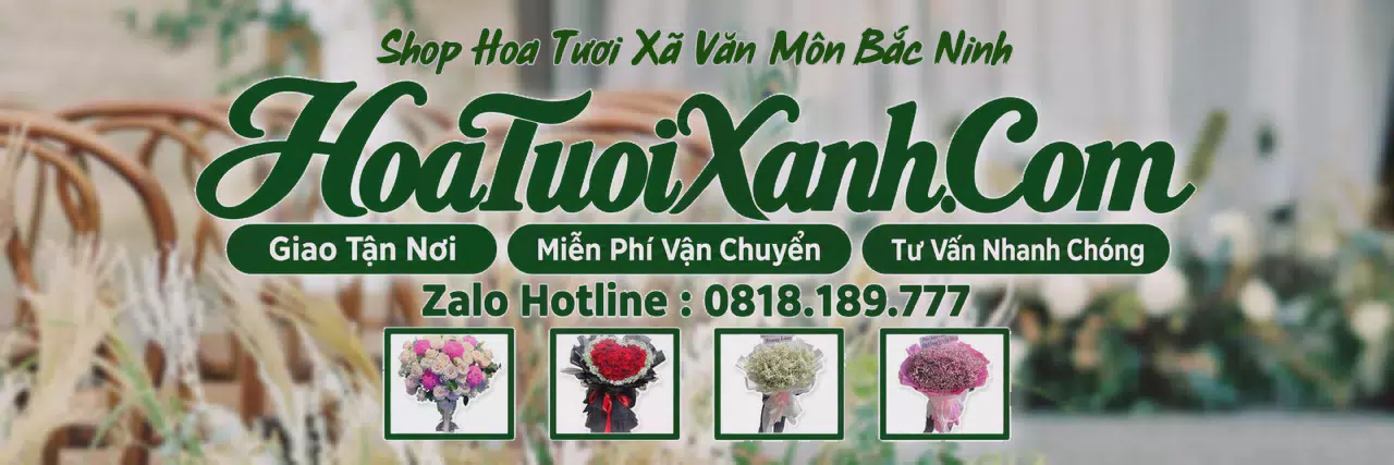 Ảnh bìa Tiệm Hoa Tươi Tại Xã Văn Môn Bắc Ninh, Dịch Vụ Đặt Hoa Trực Tuyến