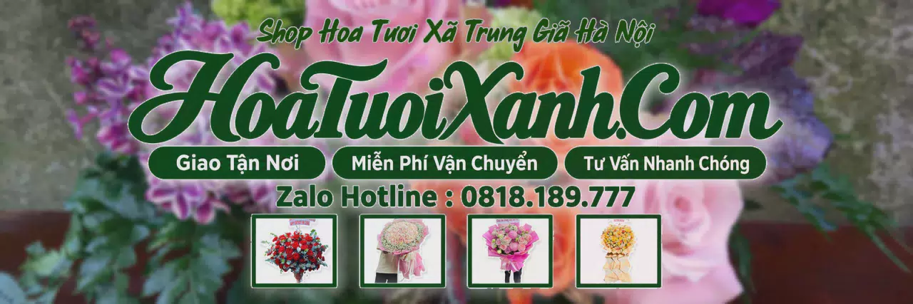 Ảnh bìa Tiệm Hoa Tươi Tại Xã Trung Giã Hà Nội, Dịch Vụ Giao Hoa Chuyên Nghiệp
