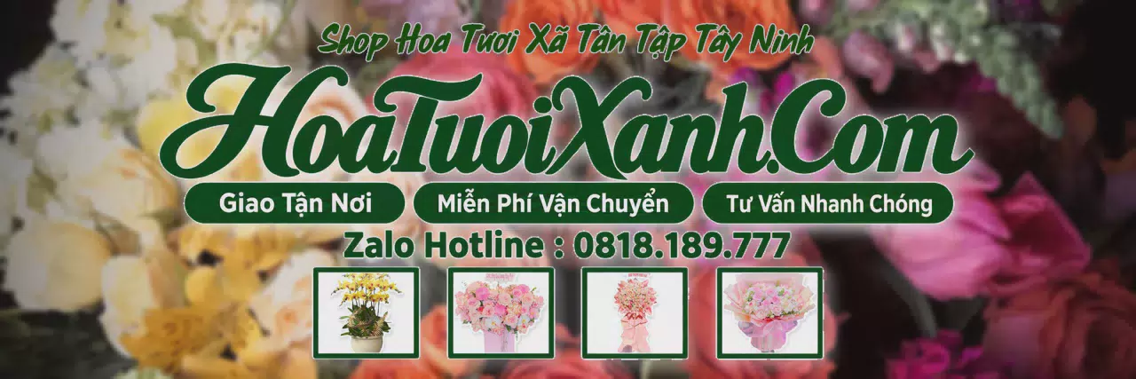 Ảnh bìa Tiệm Hoa Tươi Tại Xã Tân Tập Tây Ninh, Điện Hoa Tận Nơi Giá Tốt