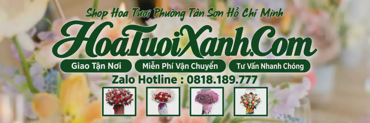 Ảnh bìa Tiệm Hoa Tươi Tại Phường Tân Sơn Hồ Chí Minh, Cửa Hàng Hoa Tươi Giá Tốt