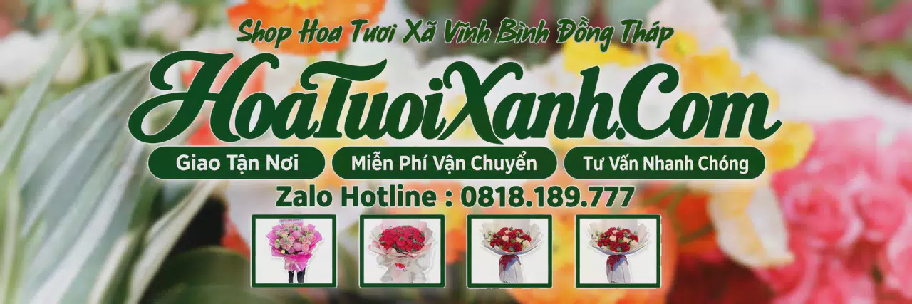 Ảnh bìa Tiệm Hoa Tươi Tại Xã Vĩnh Bình Đồng Tháp, Giao Hoa Tươi Trong Ngày