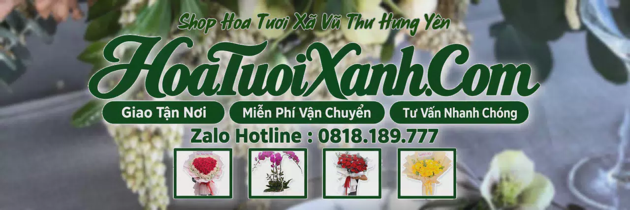 Ảnh bìa Tiệm Hoa Tươi Tại Xã Vũ Thư Hưng Yên, Shop Hoa Đẹp Giao Tận Nhà
