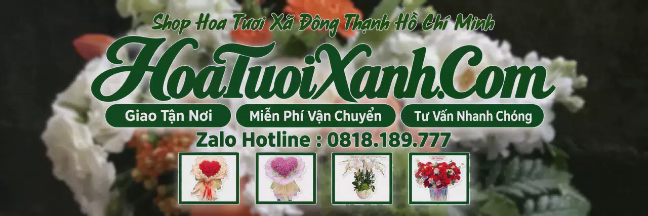 Ảnh bìa Tiệm Hoa Tươi Tại Xã Đông Thạnh Hồ Chí Minh, Dịch Vụ Điện Hoa Chuyên Nghiệp