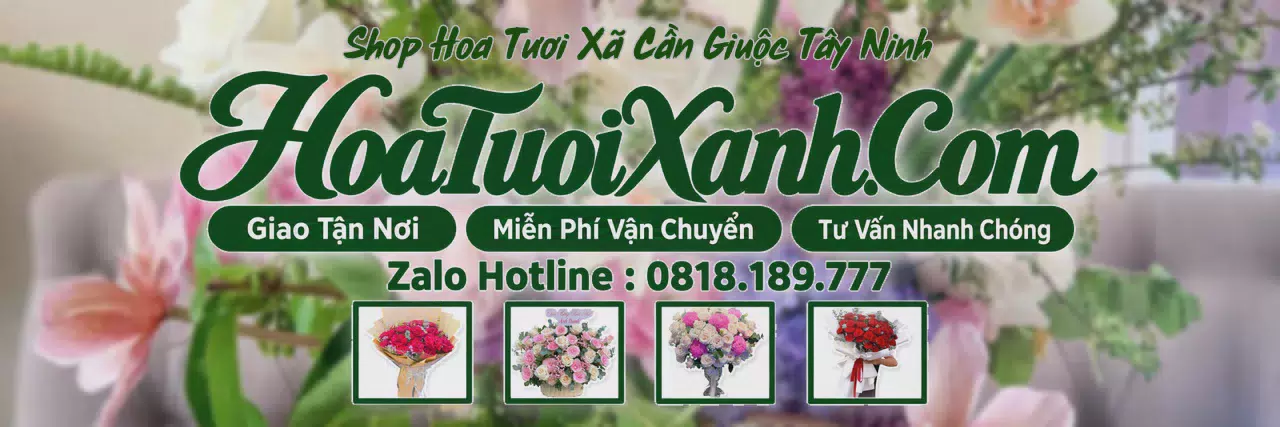 Ảnh bìa Tiệm Hoa Tươi Tại Xã Cần Giuộc Tây Ninh, Đặt Hoa Online Giao Nhanh