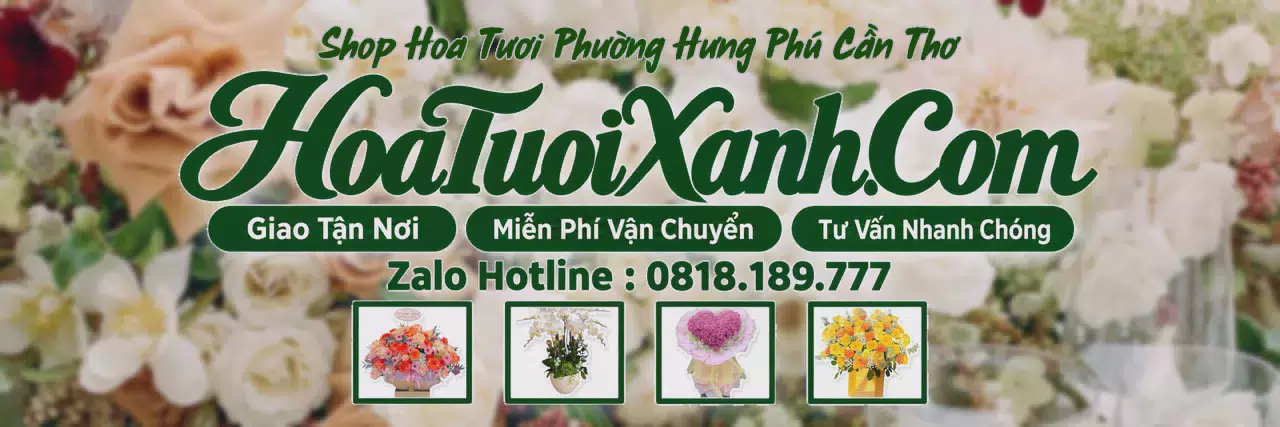 Ảnh bìa Tiệm Hoa Tươi Tại Phường Hưng Phú Cần Thơ, Điện Hoa Tươi Giá Tốt