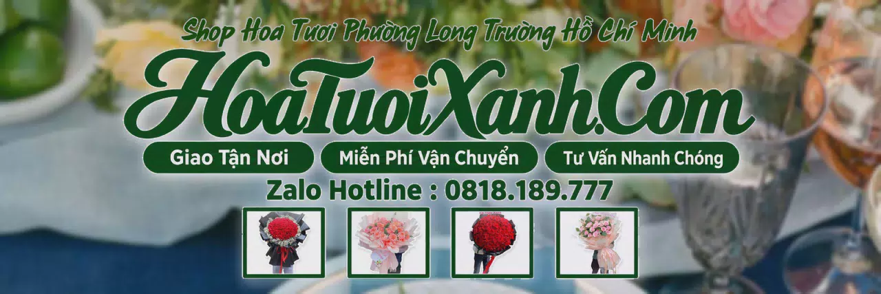 Ảnh bìa Tiệm Hoa Tươi Tại Phường Long Trường Hồ Chí Minh, Giao Hoa Nhanh Trong 2 Giờ
