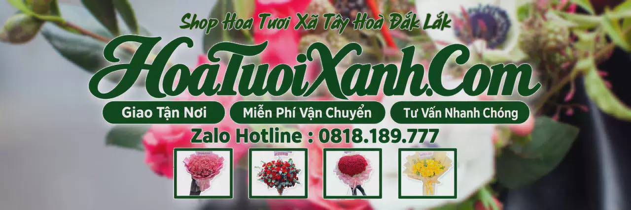 Ảnh bìa Tiệm Hoa Tươi Tại Xã Tây Hoà Đắk Lắk, Giao Hoa Tươi Trong Ngày