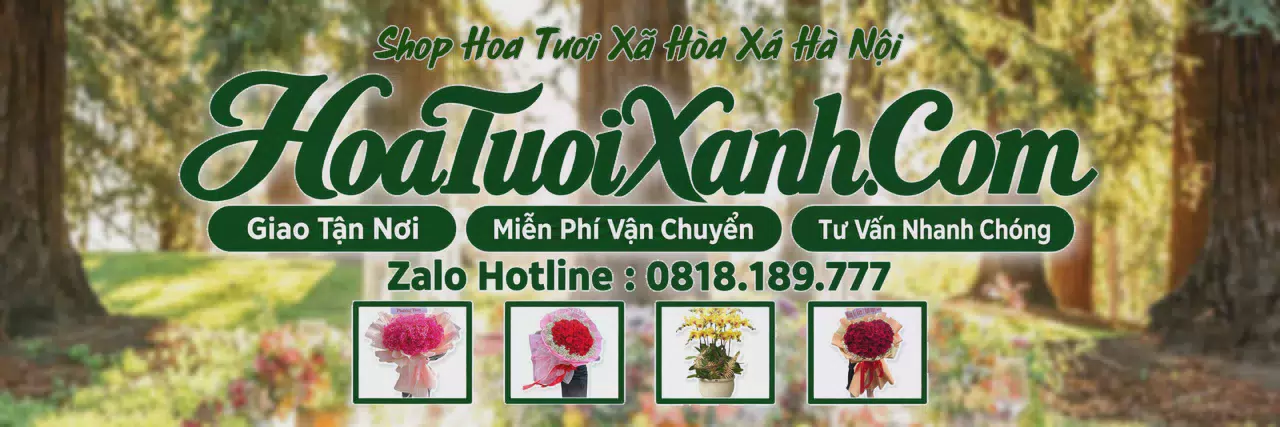 Ảnh bìa Tiệm Hoa Tươi Tại Xã Hòa Xá Hà Nội, Đặt Hoa Nhanh Giao Đúng Hẹn