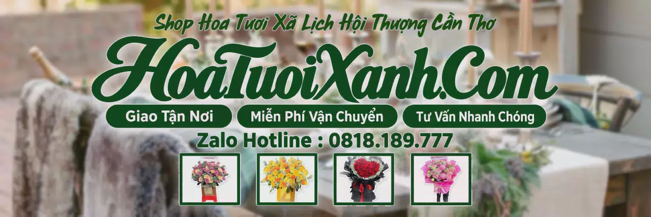 Ảnh bìa Tiệm Hoa Tươi Tại Xã Lịch Hội Thượng Cần Thơ, Đặt Hoa Online Tiện Lợi