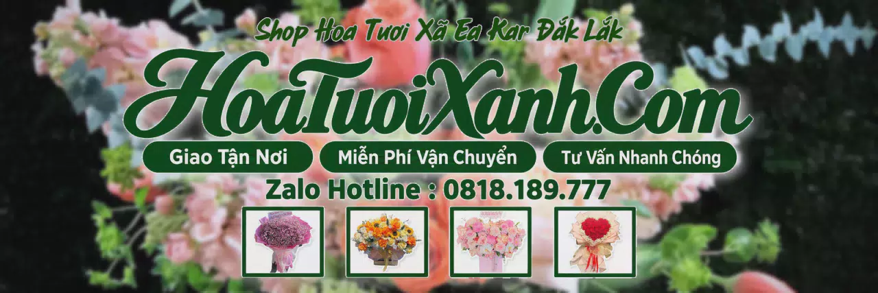 Ảnh bìa Tiệm Hoa Tươi Tại Xã Ea Kar Đắk Lắk, Đặt Hoa Online Giao Nhanh