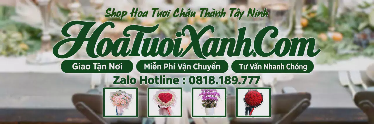Ảnh bìa Tiệm Hoa Tươi Tại Châu Thành Tây Ninh, Hoa Tươi Mới Mỗi Ngày