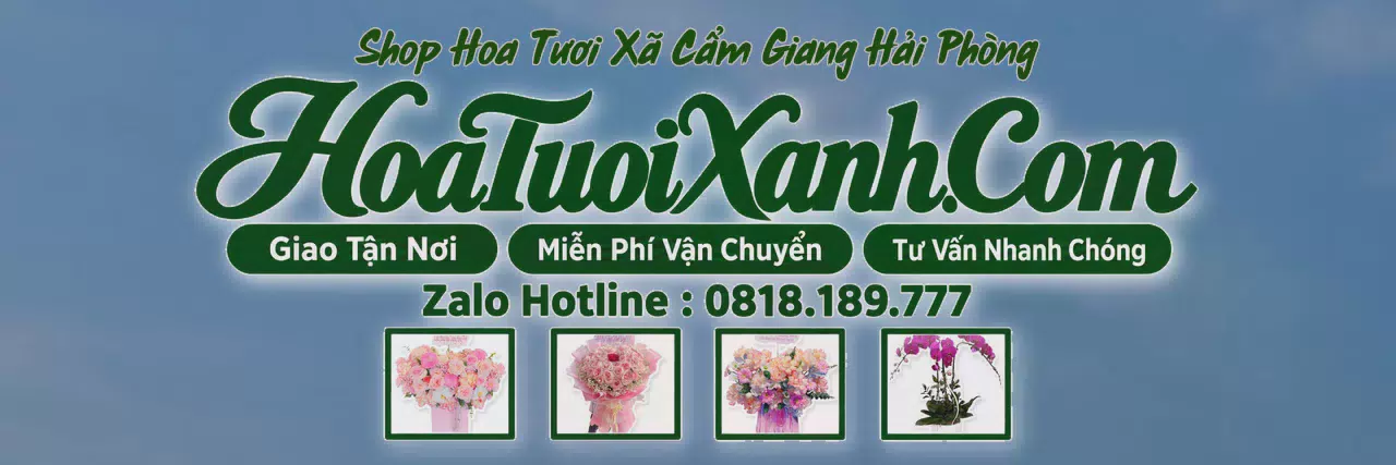 Ảnh bìa Tiệm Hoa Tươi Tại Xã Cẩm Giang Hải Phòng, Tiệm Hoa Giao Hàng Tận Nơi
