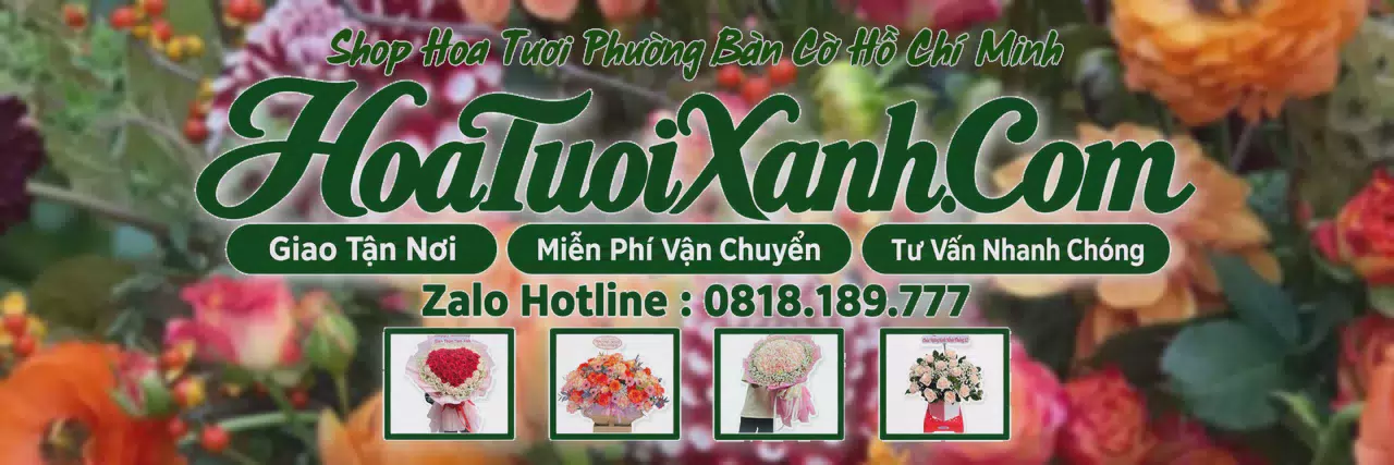 Ảnh bìa Tiệm Hoa Tươi Tại Phường Bàn Cờ Hồ Chí Minh, Đặt Hoa Tươi Trực Tuyến