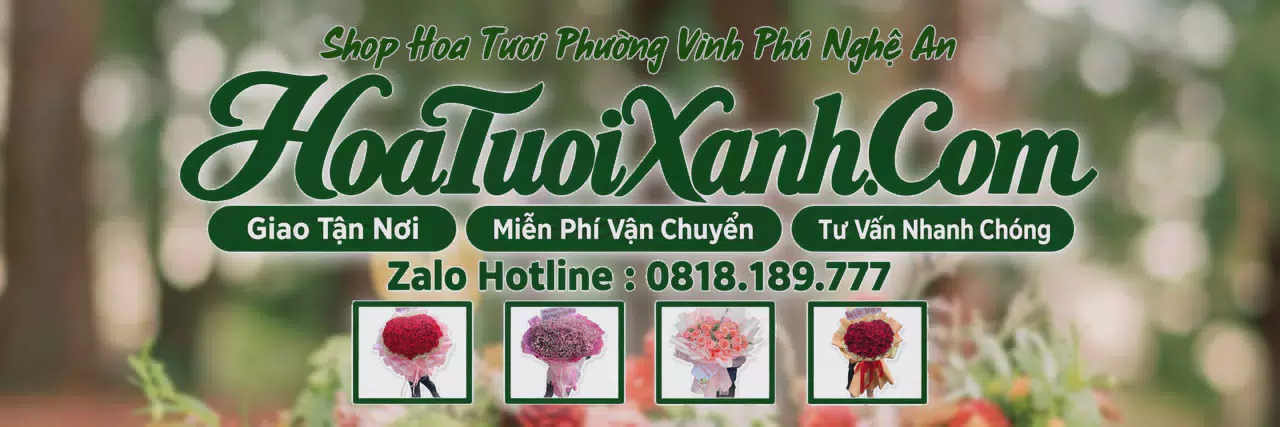 Ảnh bìa Tiệm Hoa Tươi Tại Phường Vinh Phú Nghệ An, Hoa Tươi Mới Mỗi Ngày