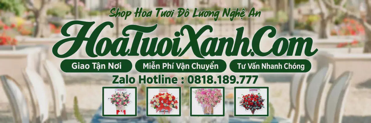Ảnh bìa Tiệm Hoa Tươi Tại Đô Lương Nghệ An, Điện Hoa Tươi Giá Tốt