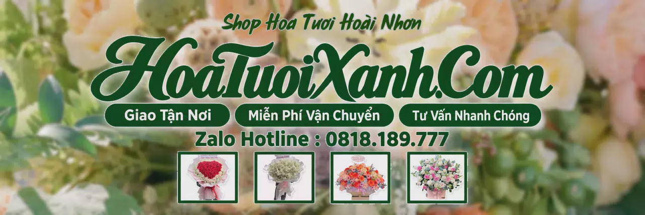 Ảnh bìa Tiệm Hoa Tươi Tại Hoài Nhơn, Hoa Tươi Mới Mỗi Ngày