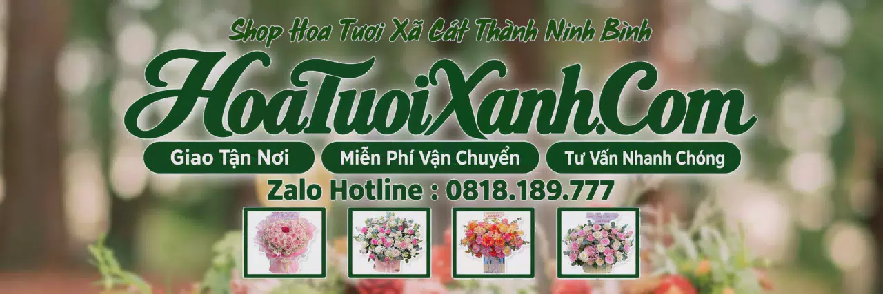Ảnh bìa Tiệm Hoa Tươi Tại Xã Cát Thành Ninh Bình, Tiệm Hoa Giao Hàng Tận Nơi
