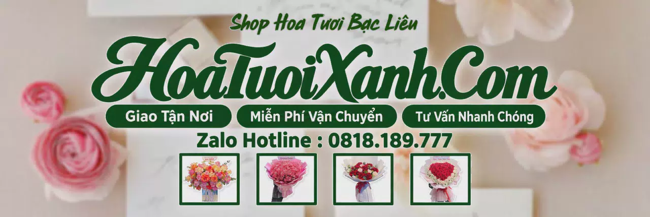 Ảnh bìa Tiệm Hoa Tươi Tại Bạc Liêu, Đặt Hoa Tươi Giao Nhanh