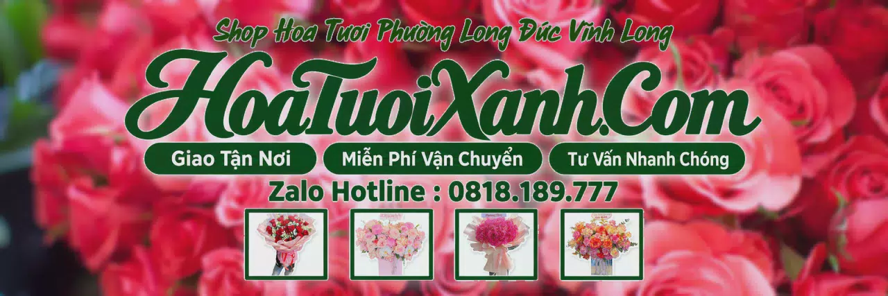 Ảnh bìa Tiệm Hoa Tươi Tại Phường Long Đức Vĩnh Long, Cửa Hàng Hoa Tươi Giá Tốt