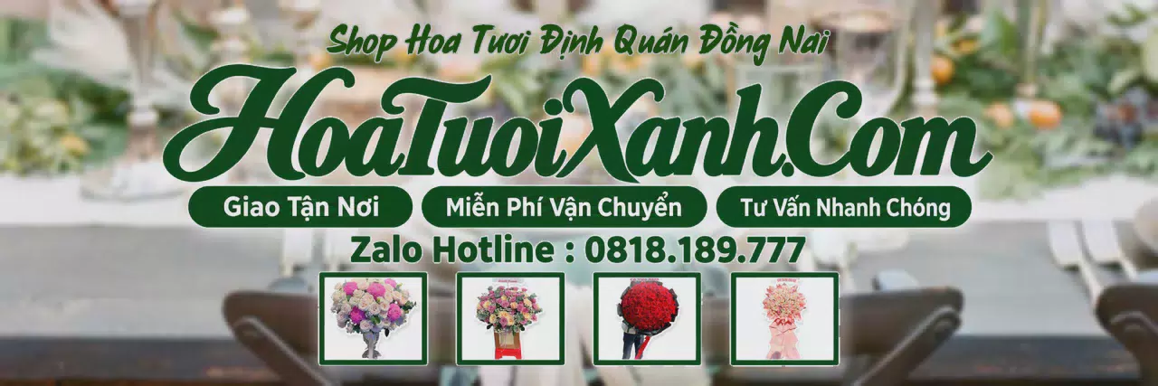 Ảnh bìa Tiệm Hoa Tươi Tại Định Quán Đồng Nai, Cửa Hàng Hoa Tươi Giá Tốt