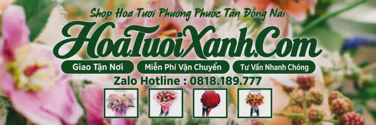 Ảnh bìa Tiệm Hoa Tươi Tại Phường Phước Tân Đồng Nai, Đặt Hoa Nhanh Giao Đúng Hẹn